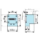 Crouzet - Adaptor for 55 x 55 mm Cut-out, Counters Accessory