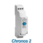 Crouzet - Chronos 2 Timer MAS5, 24-240 VAC/DC, 0.7 A, 0.1 s - 100 h, 17.5 mm