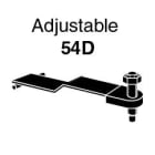 Crouzet - Microswitch accessory, for 83132/83133/83134 Series, LEVER 54B R13.17