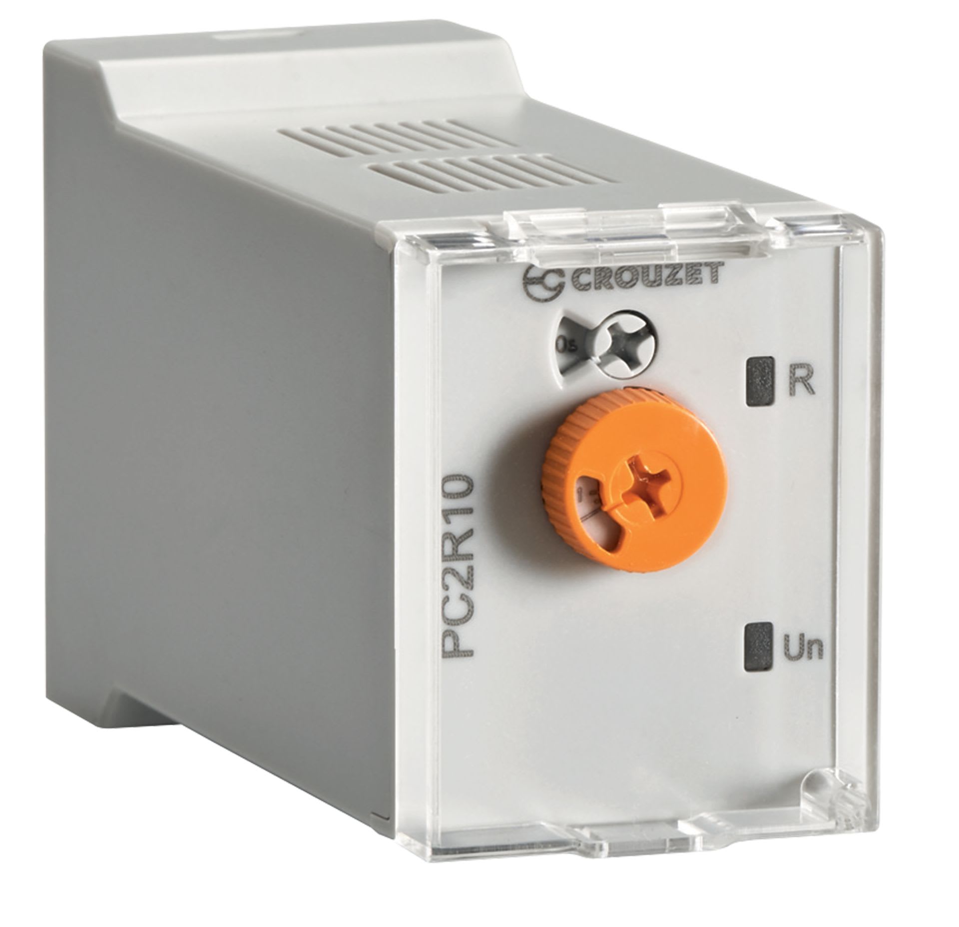 Crouzet - Syr-Line Plug-In Timer PL2R, 12-240 VAC/DC, 2 C/O, 10 A, 0.5 - 10 days, 35 mm