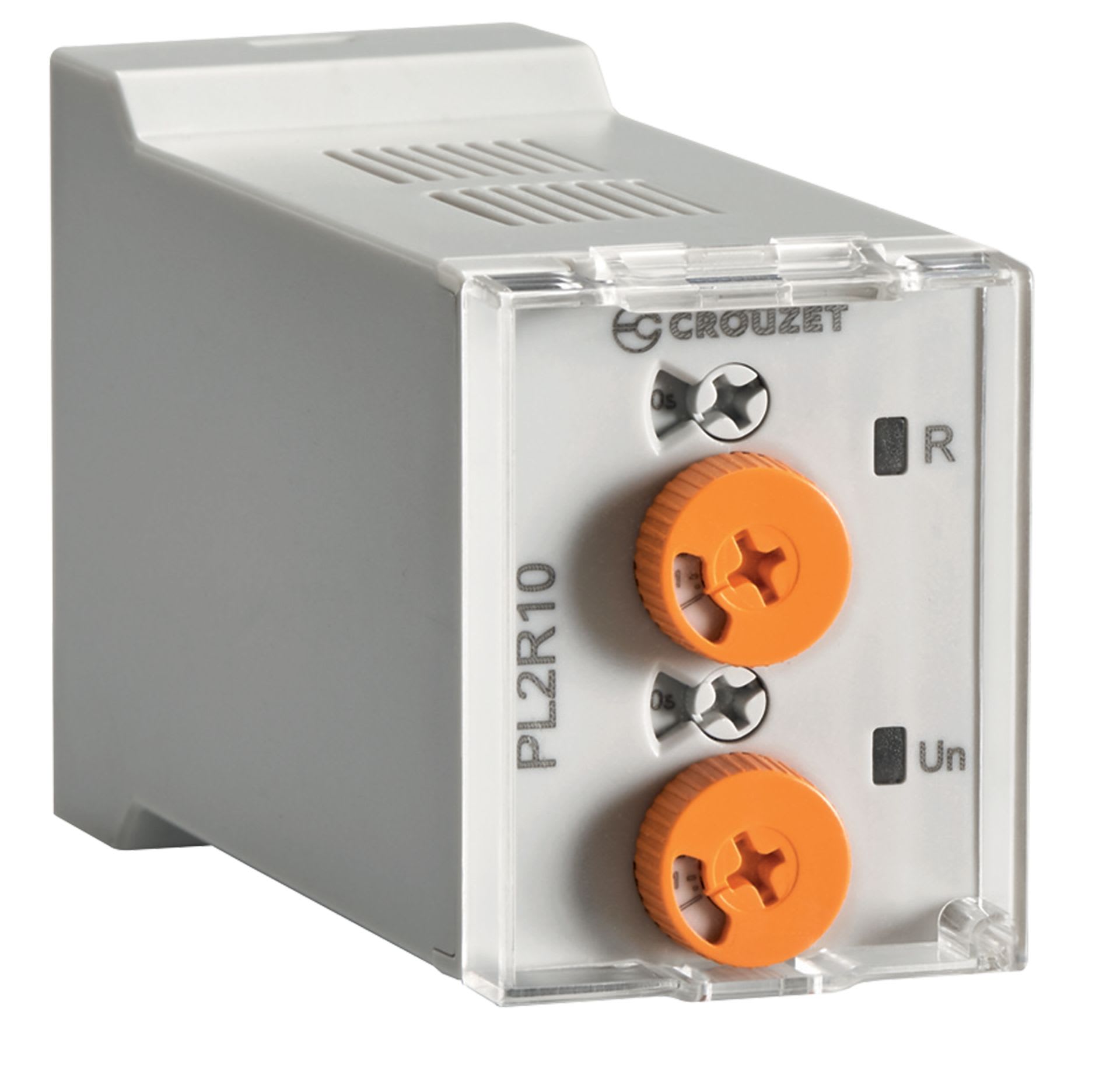 Crouzet - Syr-Line Plug-In Timer PU2R, 12-240 VAC/DC, 2 C/O, 10 A, 0.5 - 10 days, 35 mm
