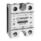 Crouzet - SSR, GN, Single Phase, Panel Mount, 50A, IN 20-265 VAC, OUT 660 VAC, Zero Cross