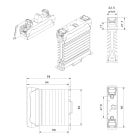 Crouzet - SSR, GND Board, PCB Mounting, 4A OUT 2-60 VDC, IN 4-30 VDC, DC Switching