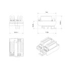 Crouzet - SSR, GNRD Mini, DIN Rail, 4A OUT 2-60 VDC, IN 90-240 VAC/VDC, DC Switching