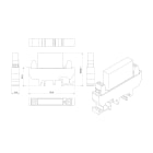 Crouzet - SSR, GNR Mini, DIN Rail, 4A OUT 12-460 VAC, IN 12-30 VAC/8-30 VDC, Special ZC