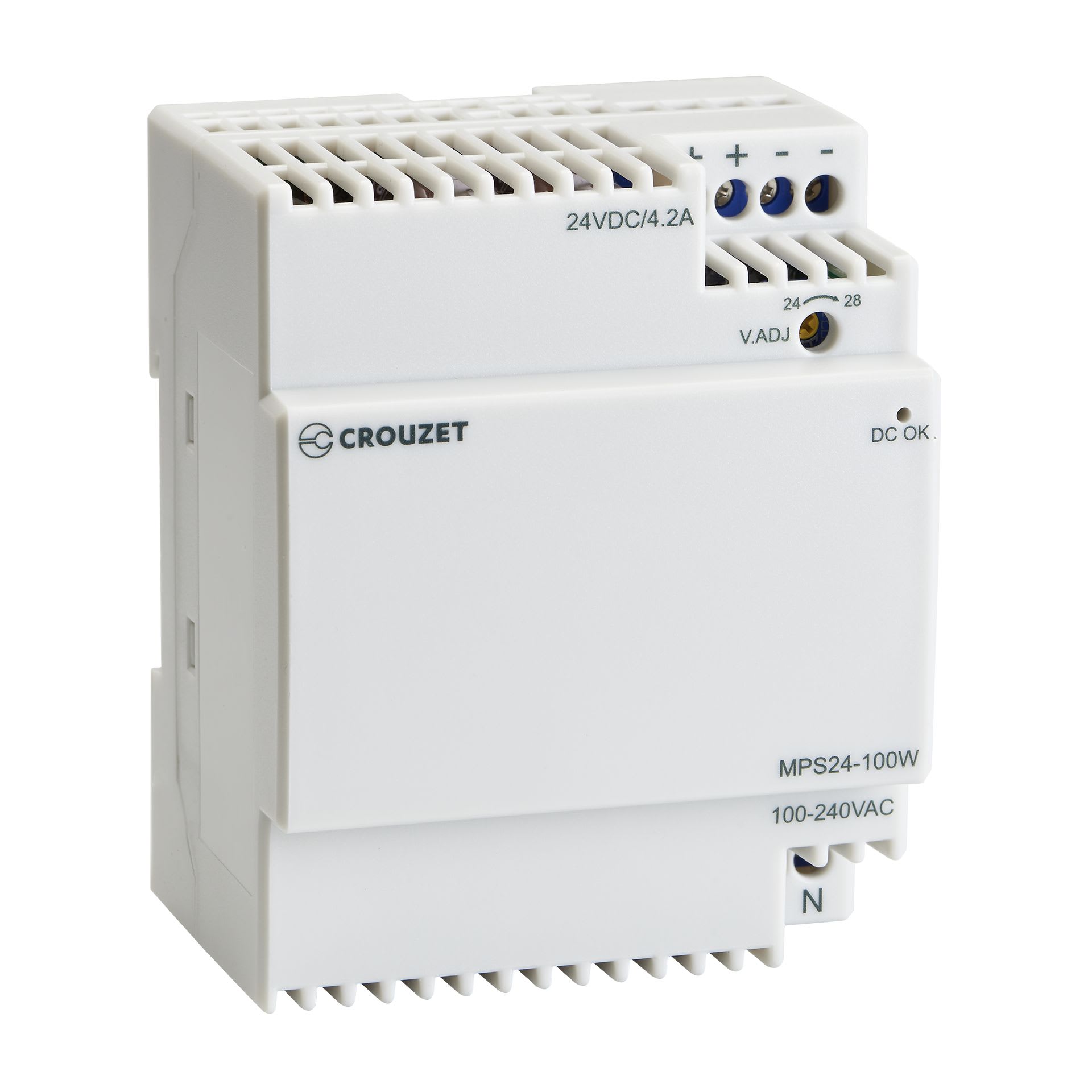 Crouzet - Industrial Power Supply, 60W, 90-264 VAC/12 VDC, 5A