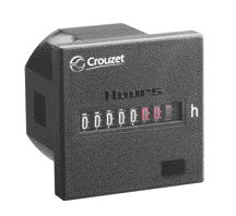 Crouzet - Electromechanical Impulse Counter CIM42x29, 110 VDC, 4 Digits, Resettable