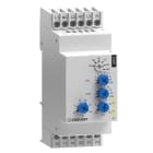 Crouzet - Relais de contrôle de phase et de tension H3US, 220-480 VAC, 2 C/O, 5 A, 35 mm