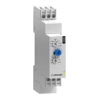 Crouzet - Relais temporisé Chronos 2 MUS2, 24-240 VAC, 0.7 A, 0.1 s - 100 h, 17.5 mm