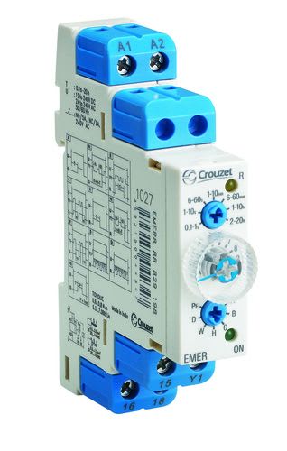 Crouzet - Kit Sp 60 Relais temporisés analogiques Essentiel EMER8