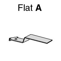 Crouzet - Microswitch accessory, for V3-83161/83139/V3S/V3DS Series, LEVER 161A R90