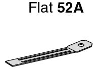 Crouzet - Microswitch accessory, for 83118 Series, LEVER 52M
