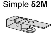 Crouzet - Microswitch accessory, for 83118 Series, LEVER 52N