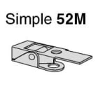 Crouzet - Microswitch accessory, for 83118 Series, LEVER 52N