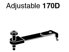 Crouzet - Microswitch accessory, for V4-83170/V4S-8318 Series, LEVER 170EL R18