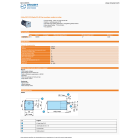 Crouzet - DC Brush Geared Motor 808050, Dir. = 2, 3000 RPM, VDC = 24, Ratio = 49