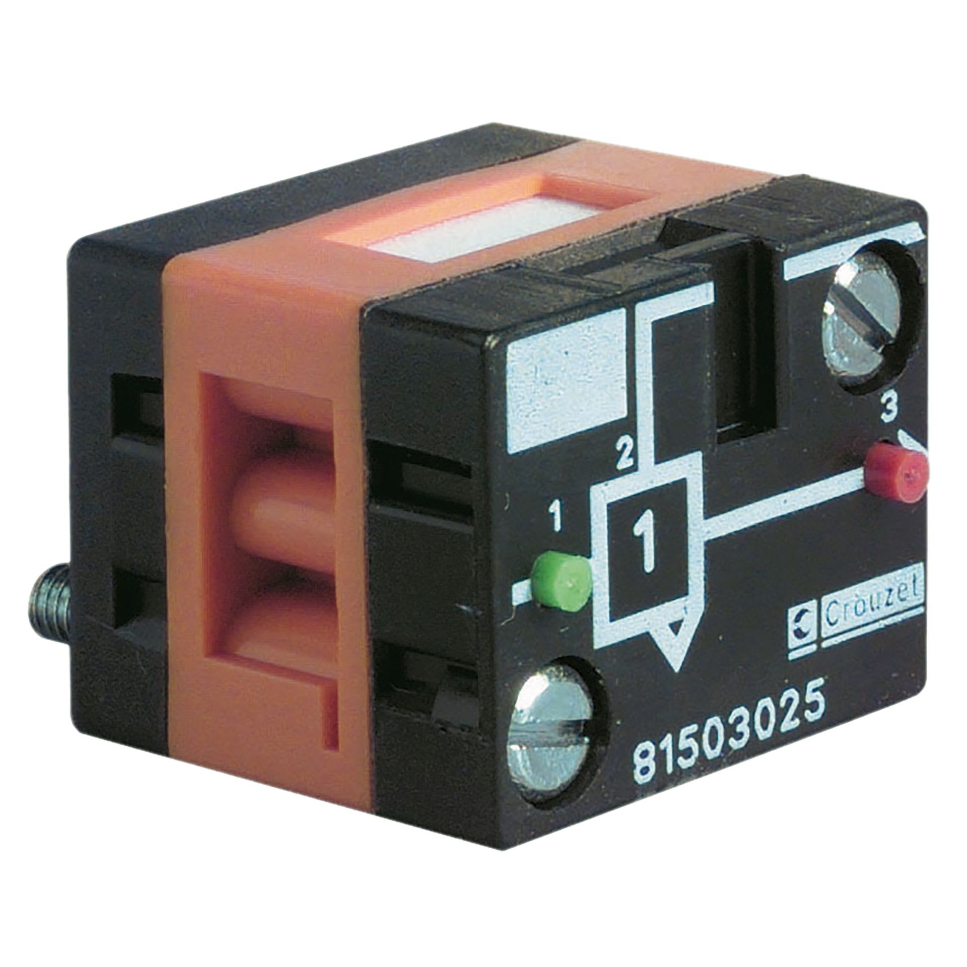 Crouzet - Temporisateur (temporisation à l'enclenchement), fonction positive, 0,4 s, ATEX
