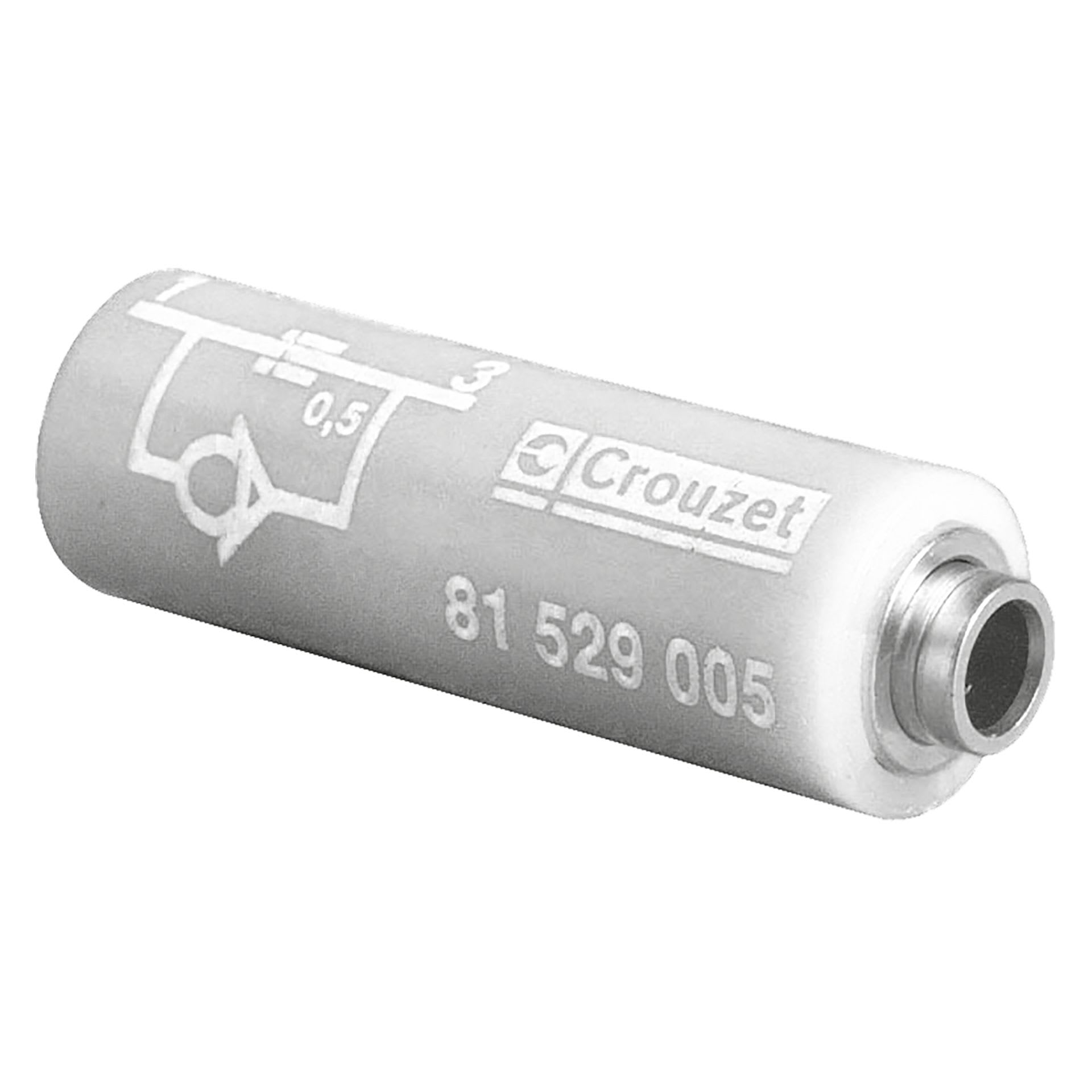 Crouzet - Régulateur de flux d?air, 0,35 à 0,5 Nm3/h, diamètre de passage de Ø 0,4 mm