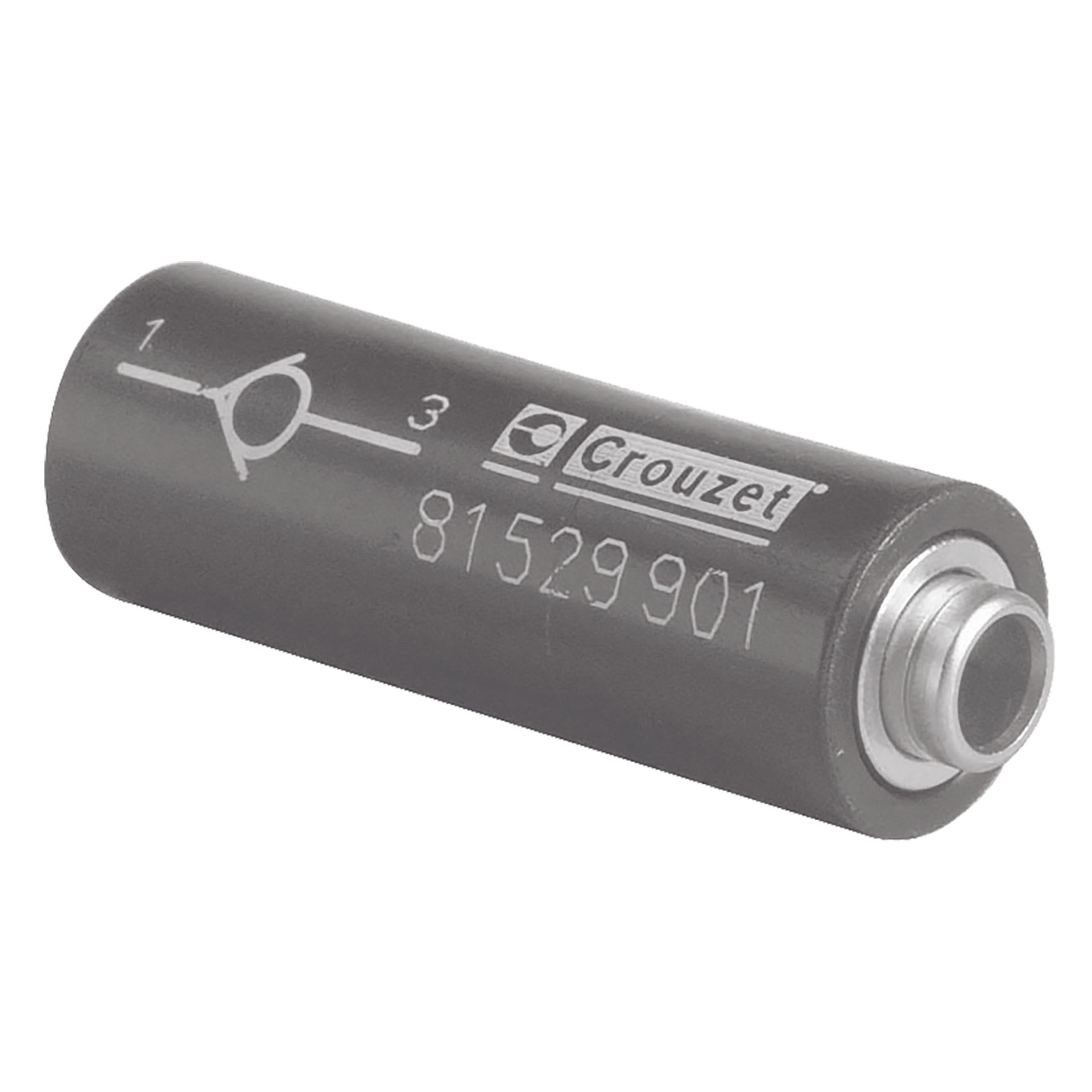 Crouzet - Régulateur de flux d?air, 2,30 à 2,80 Nm3/h, diamètre de passage de Ø 1 mm
