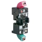 Crouzet - Embase, montage sur rail DIN, raccord rapide rotatif, 1 seul produit, ATEX
