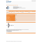 Crouzet - Détecteur de position standard, NF, galet rotatif latéral, 1/8 pouce BSP