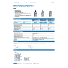 Crouzet - Limit switch, Specific, 83581 Series, 835810 I D0.5
