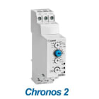 Crouzet - Analog Timer TMR48 U, 12-240 VDC / 24-240 VAC, 2 C/O, 5 A, 0.02 s - 300 h, 48 mm