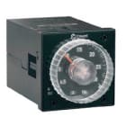 Crouzet - Analog Timer TMR48 X, 12-240 VDC / 24-240 VAC, 2 C/O, 5 A, 0.02 s - 300 h, 48 mm