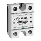 Crouzet - SSR, GN, Single Phase, Panel Mount, 25A, IN 20-265 VAC, OUT 660 VAC, Zero Cross