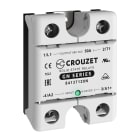 Crouzet - SSR, GN, Single Phase, Panel Mount, 50A, IN 4-32 VDC, OUT 660 VAC, Zero Cross
