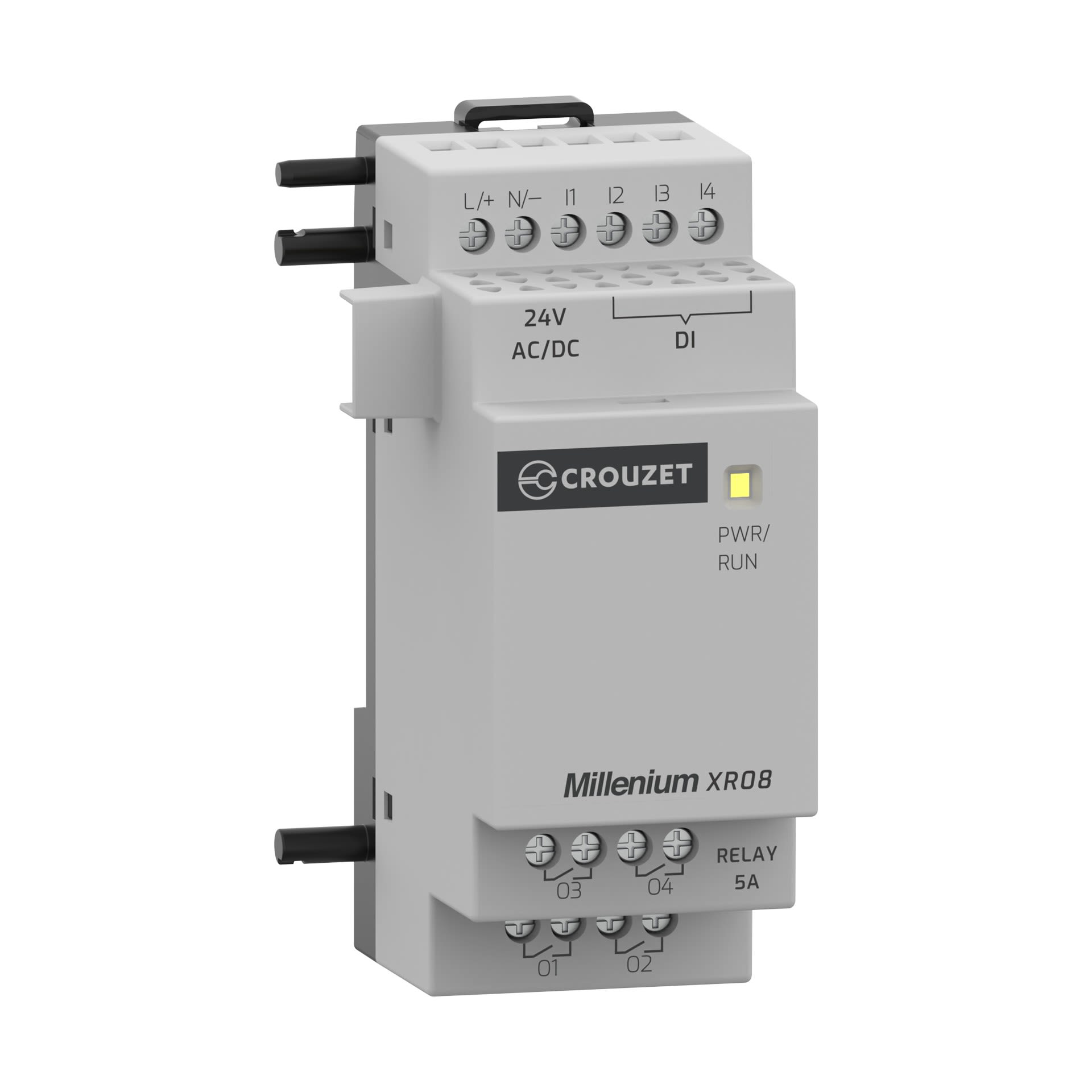 Crouzet - Extension digitale Millenium, 35 mm, 8 E/S, 24 VAC/DC