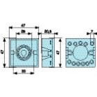 Crouzet - 11-Pin Solder Rear Base