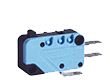 Crouzet - Microswitch, Miniature, V3-83161 Series, 831611 I W6A5