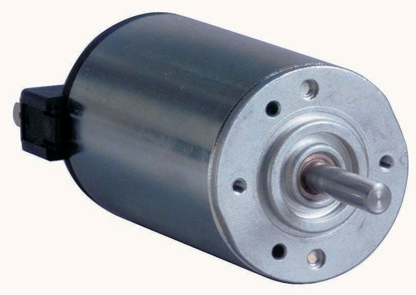 Crouzet - DC Brush Motor 828100 3000RPM Vdc=12 Dir.=2 (Round front face)