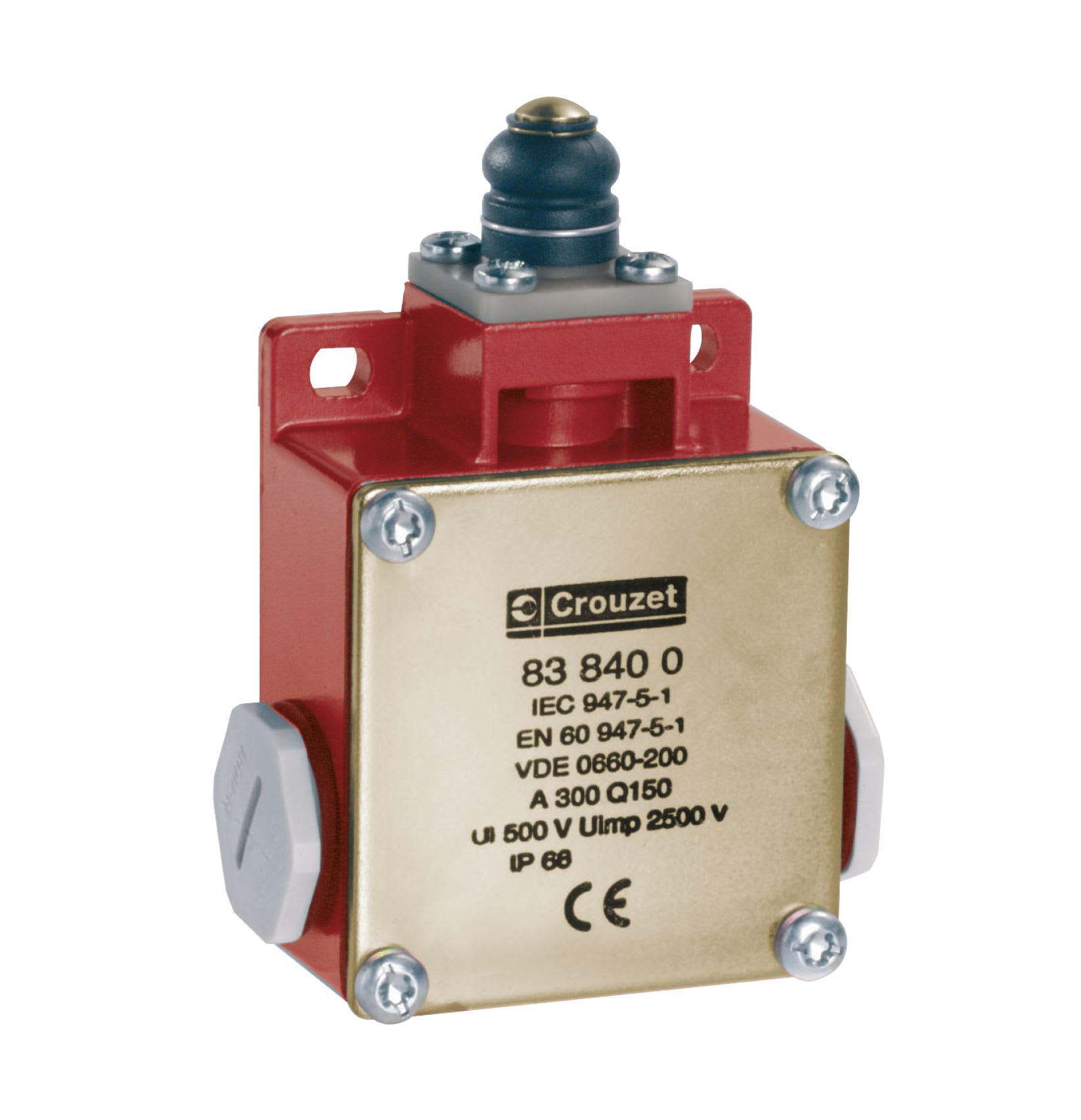 Crouzet - Limit switch, Classic, 8384 Series, 838427