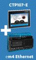 Crouzet - Kit Crouzet Touch HMI, CTP107-E Ethernet + B26 em4 Ethernet & Cables