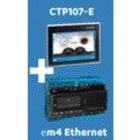 Crouzet - Kit Crouzet Touch HMI, CTP107-E Ethernet + B26 em4 Ethernet & Cables