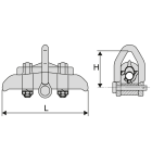 Dervaux Distribution - 4D76M300D PINCE AVEC MANILLE