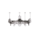 Dervaux Distribution - FPSC ferrure support de parafoudre poste cabine - Codet 6886429