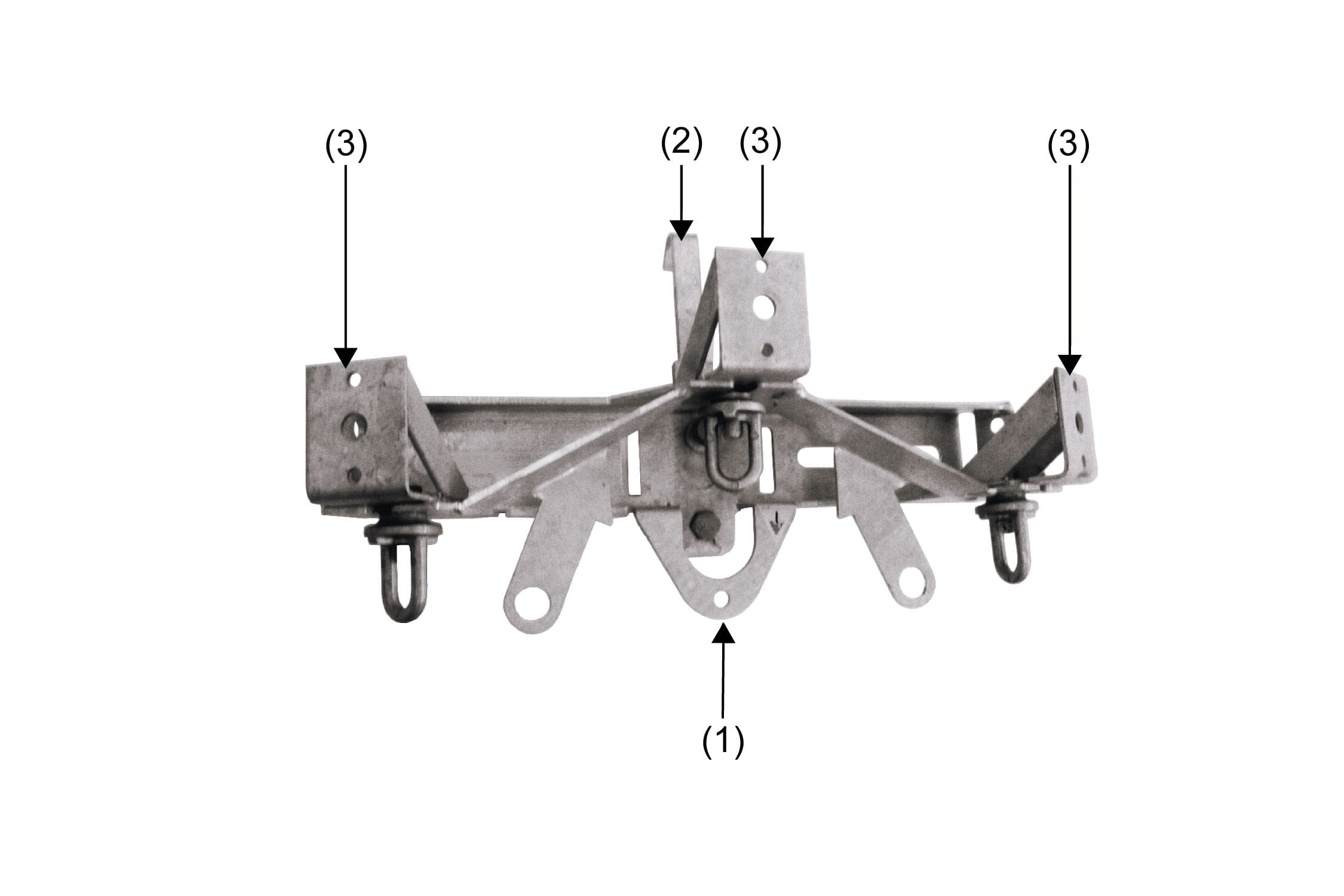 Dervaux Distribution - FPSP ferrure support de parafoudre pour H61 - Codet 6886425