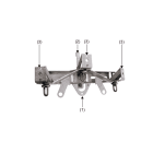 Dervaux Distribution - FPSP ferrure support de parafoudre pour H61 - Codet 6886425