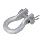 Dervaux Distribution - Manille de traction et suspension en acier galvanisé à chaud - Codet 6863433