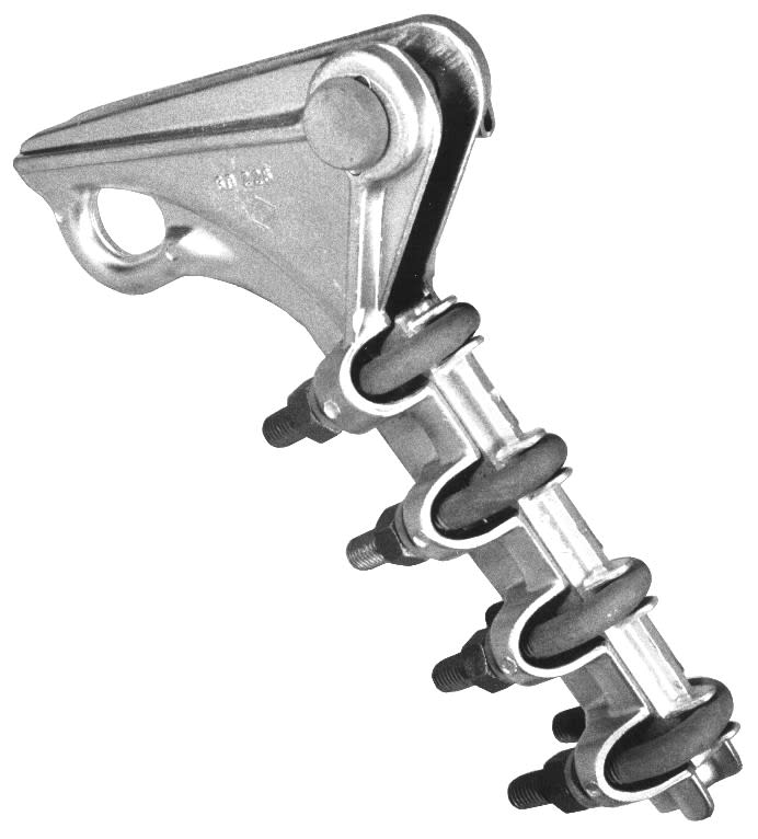 Dervaux Distribution - Pince d'ancrage à serrage par étrier câble cuivre 6C93D - Codet 6861112