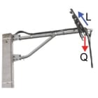 Dervaux Distribution - KBG 1100 kit de fixation par goussets en carré de 50