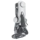 Dervaux Distribution - Pince de suspension plastifiée en alliage d'aluminium avec liaison mobile