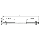Dervaux Distribution - TG14 500 TIGE DE JUMELAGE 6810204
