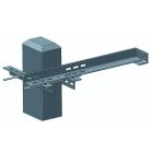 Dervaux Distribution - BTH61 bras d'avancement orientable (éloignement de la torsade bt du support)