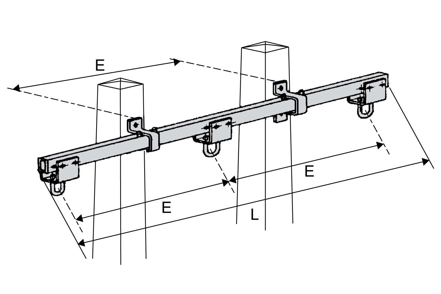 Dervaux Distribution - ND6X2000 portique CAMELIA à faible déformation - Codet 6855581