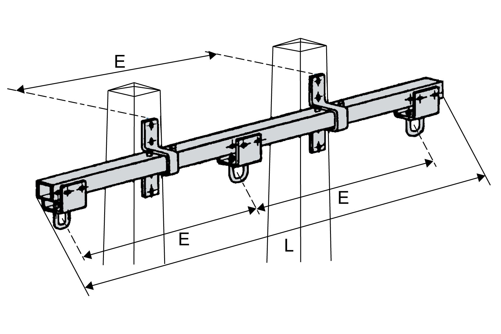 Dervaux Distribution - ND4Y5000 PORTIQUE 6855556