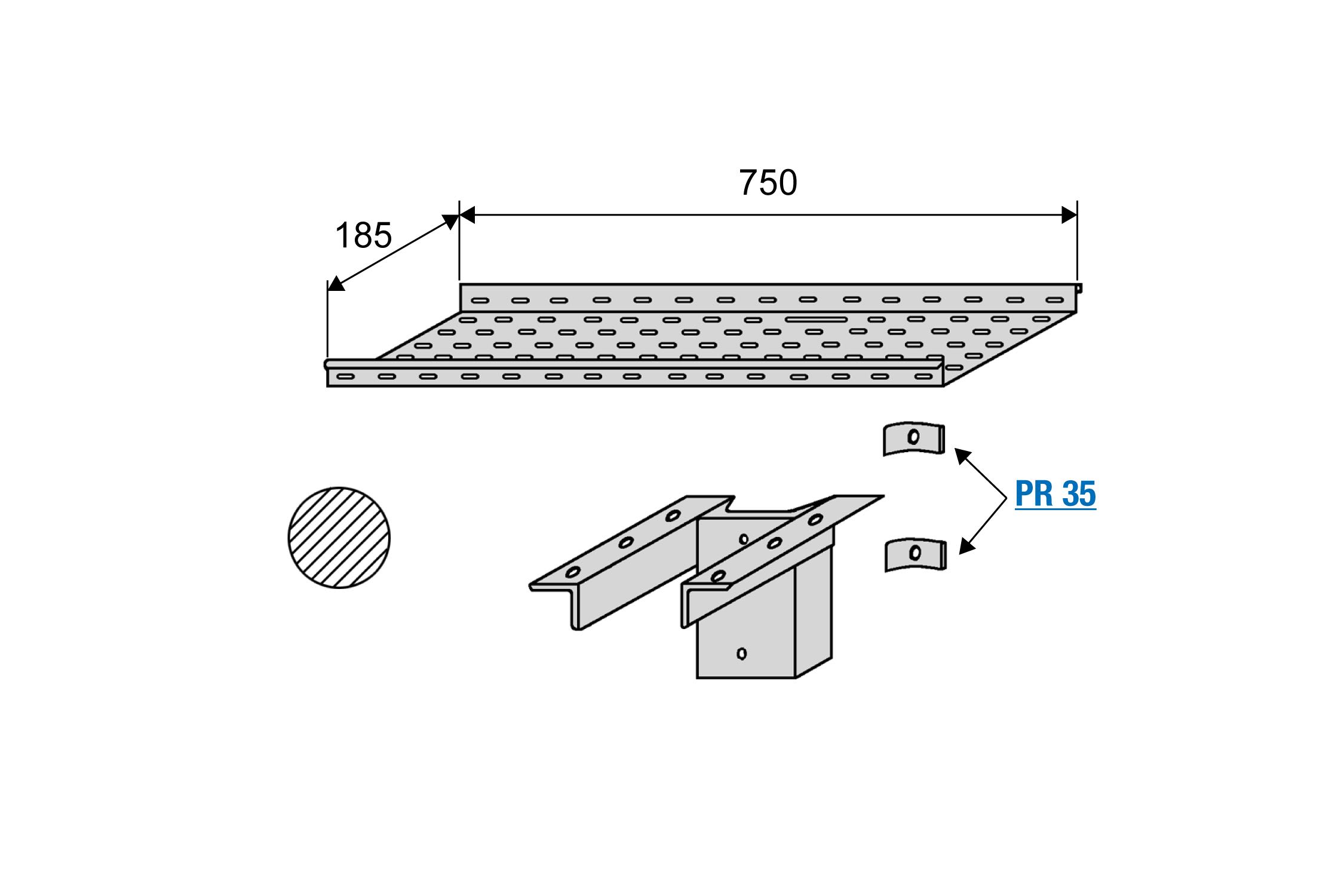 Dervaux Distribution - FJBE FERRURE SUPPORT JONCTION 6850136